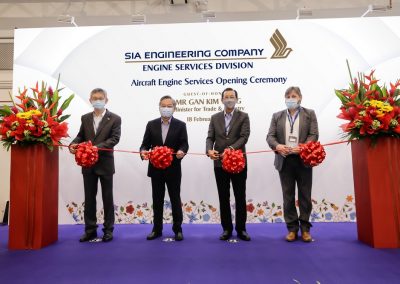 SIA Engineering Company Aircraft Engine Services Opening Ceremony