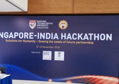 Singapore-India Hackathon 2018